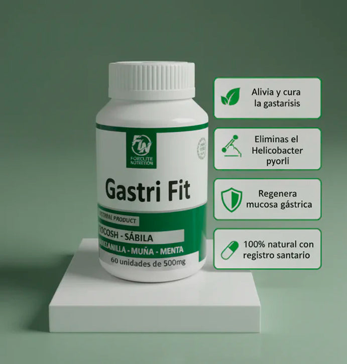 Gastri Fit - cura la gastritis y elimina el Helicobacter pylori